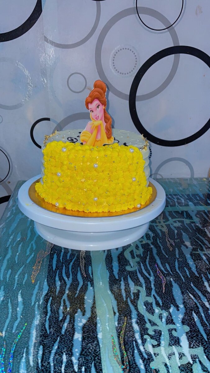 Gâteau d'anniversaire princesse