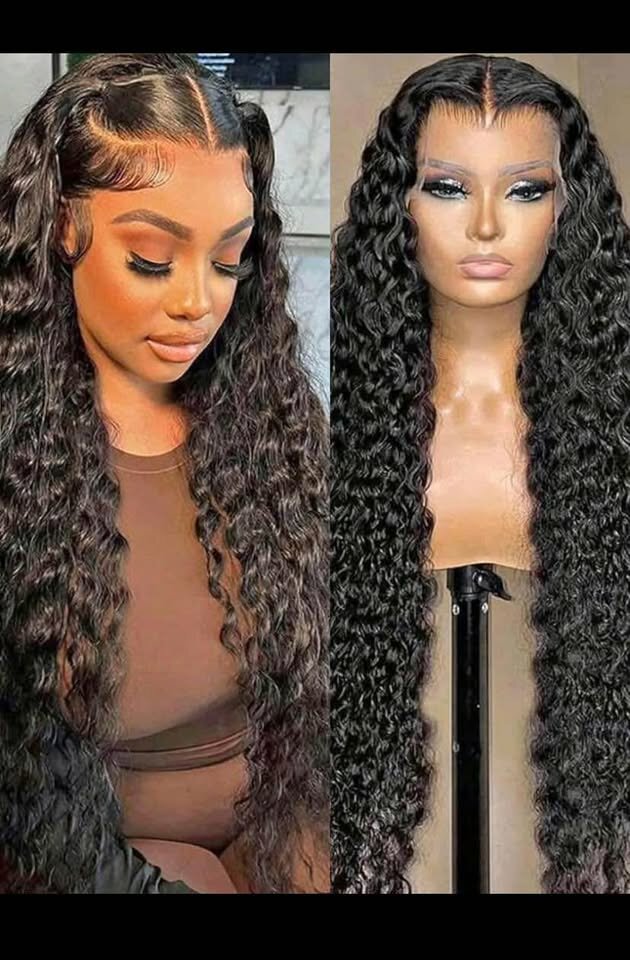 Deep curl wigs