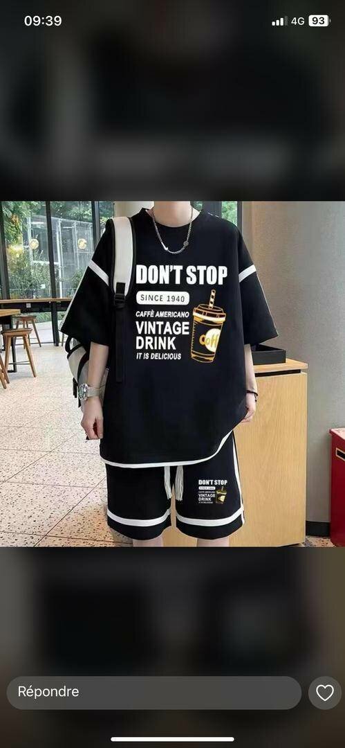 Ensemble sport décontracté