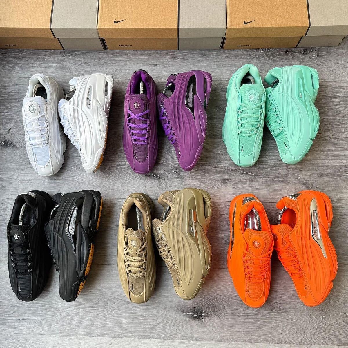 Basket Nike colorées tendance