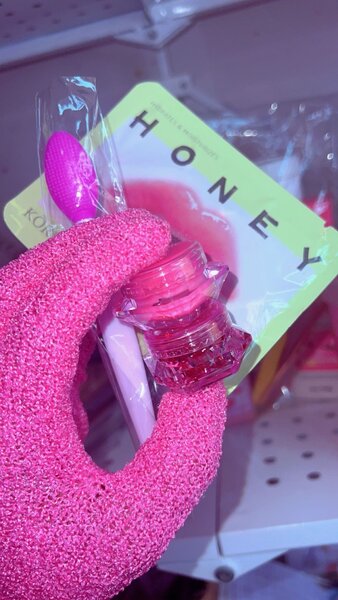 Set exfoliant lèvres rose