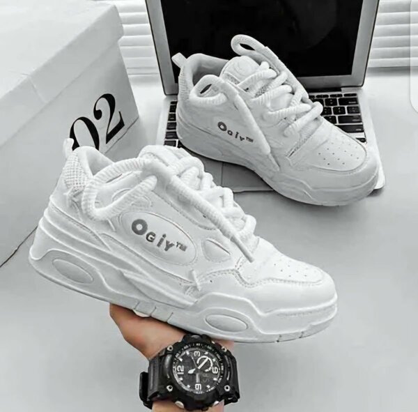 Basket OGiy™ blanches homme