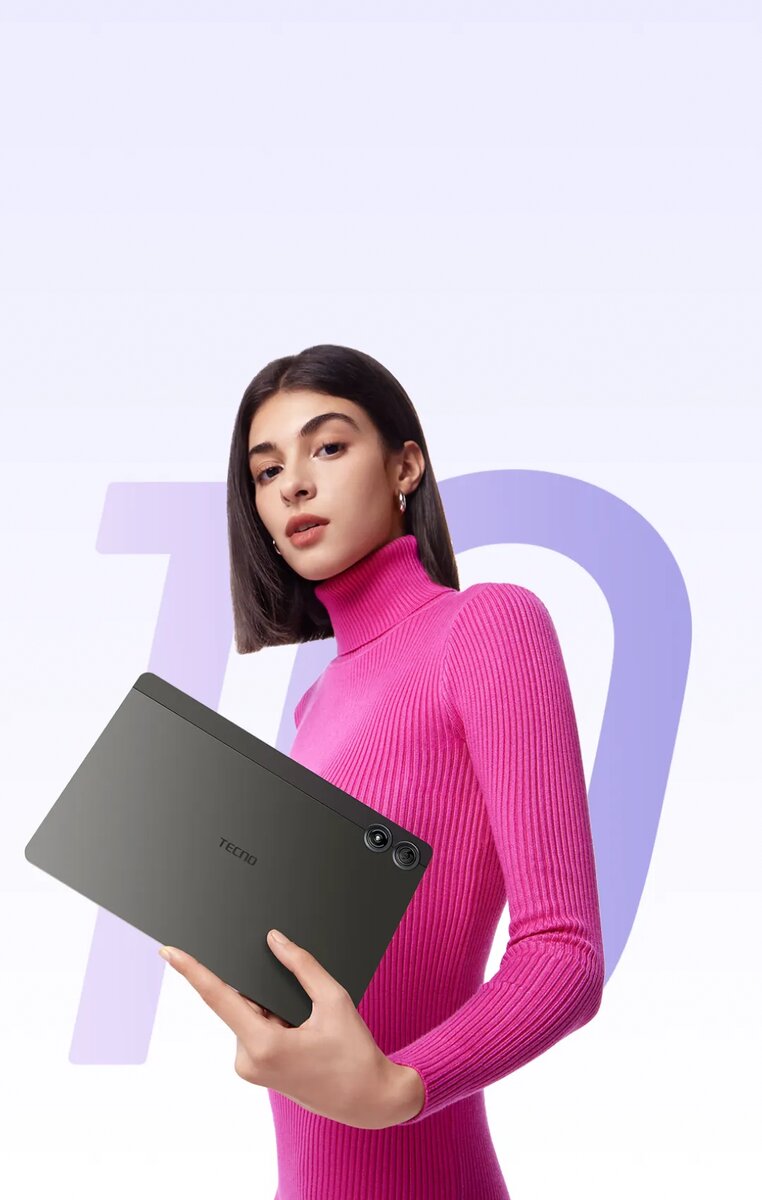 Tecno TABLETTE MEGAPAD - 10.1 Pouces - 4G - 1 SIM - 128GB+4G