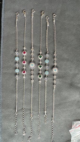 Ensemble Bijoux Argentés Éclatant