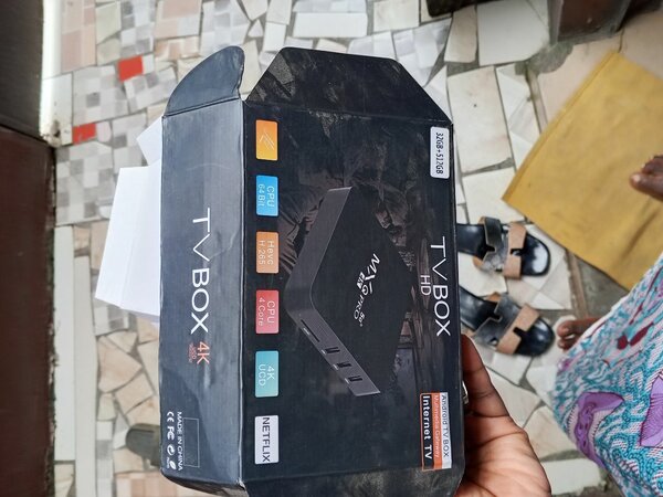 Box TV Android 4K Ultra HD