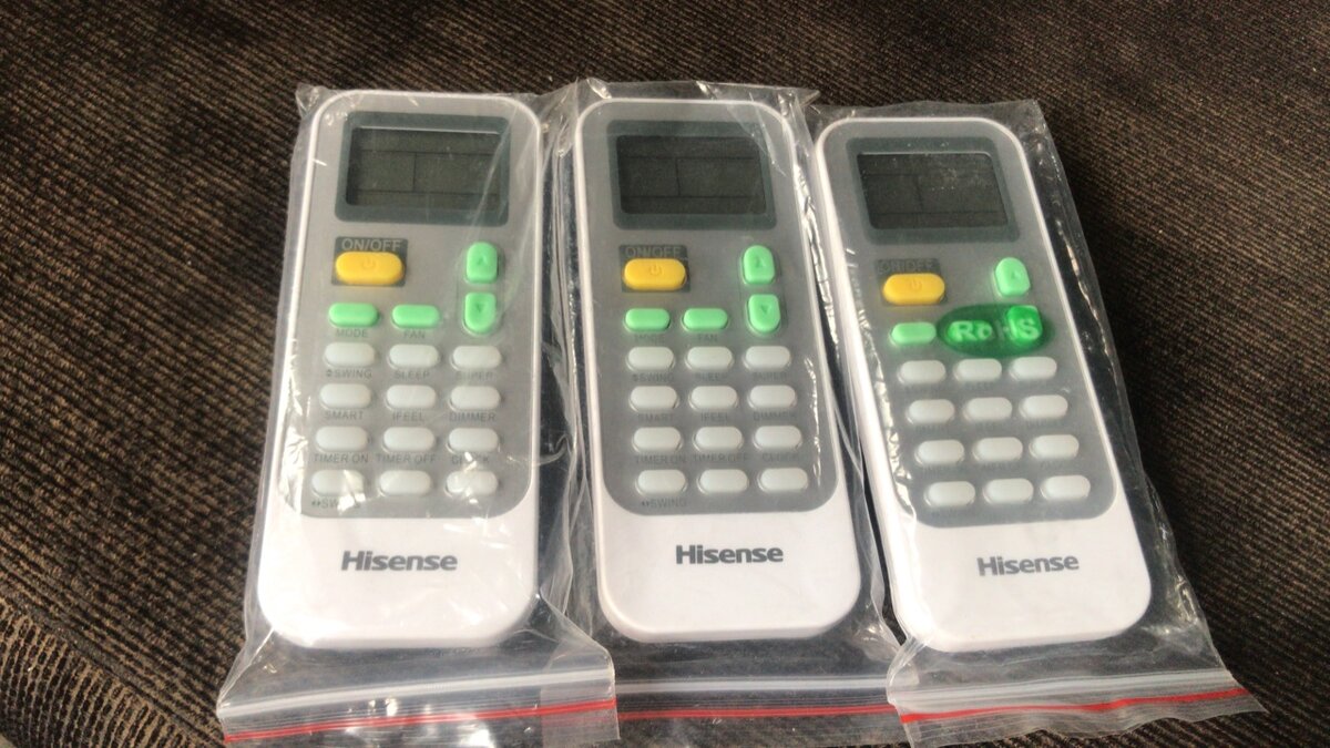 Hisense Aircon remote control