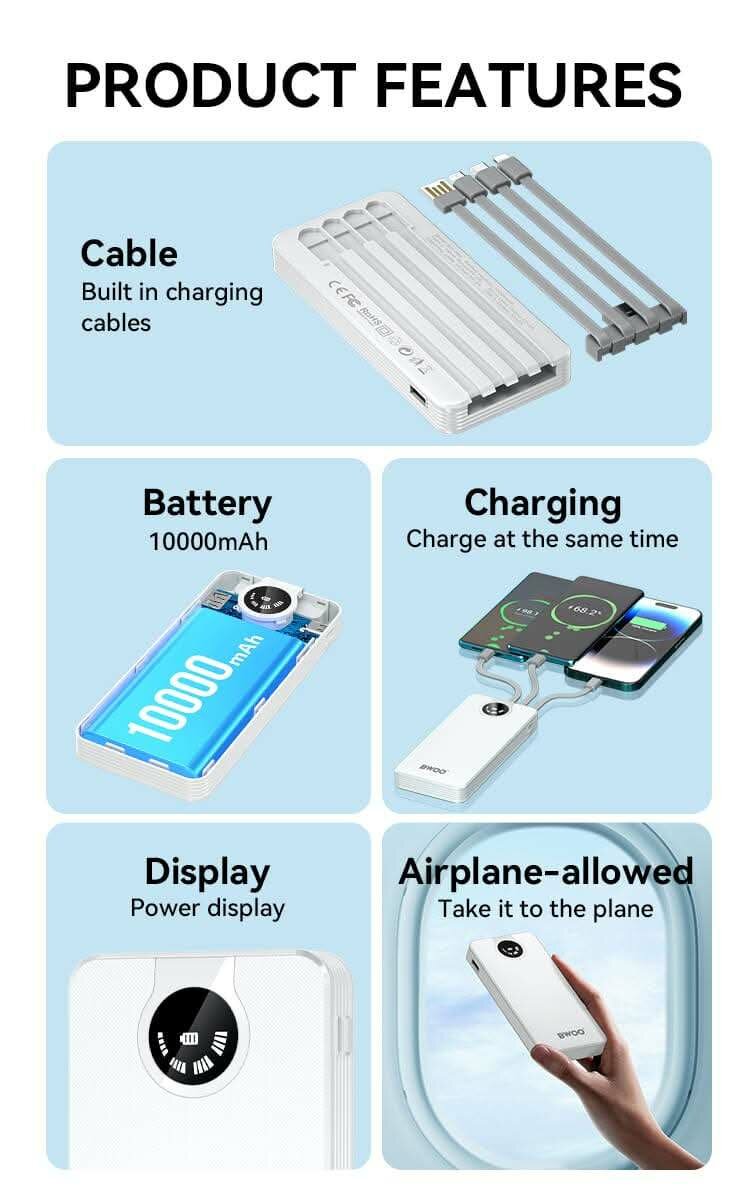 POWER BANK BWOO 10000mAh