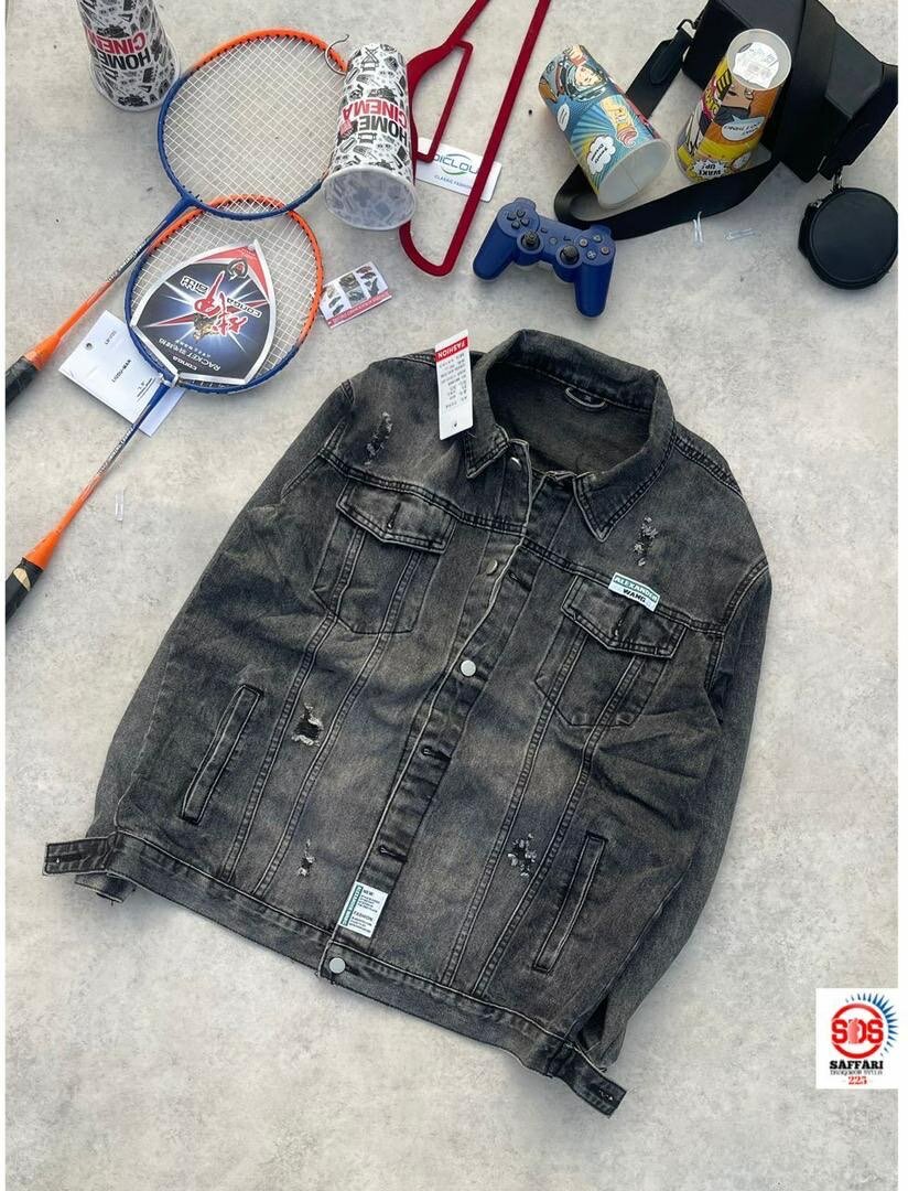 Veste en jean décontractée