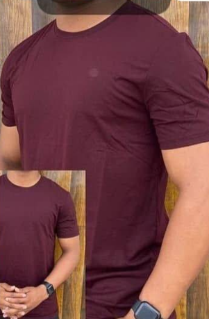 T-shirt burgundy