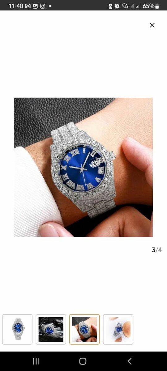 Montre a Quartz pour homme