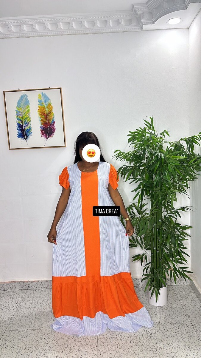 Elegant Maxi Kaftan Dress