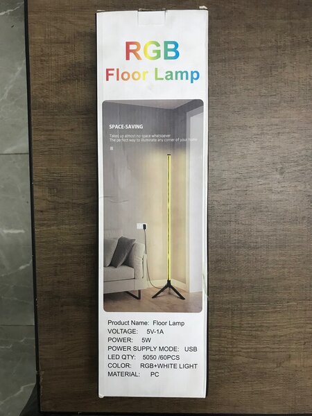 Lampe de Sol LED RGB Intelligente