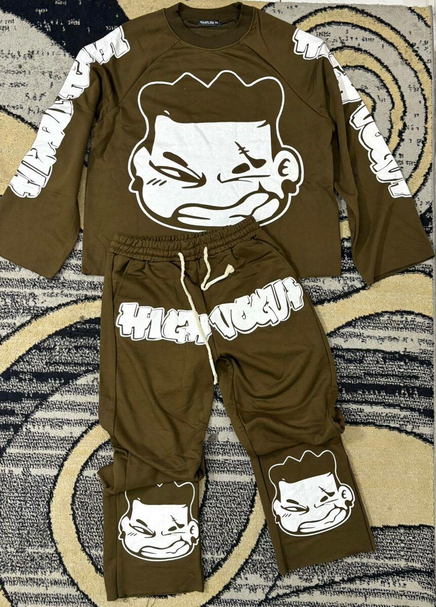 Tenue décontractée imprimée graphique