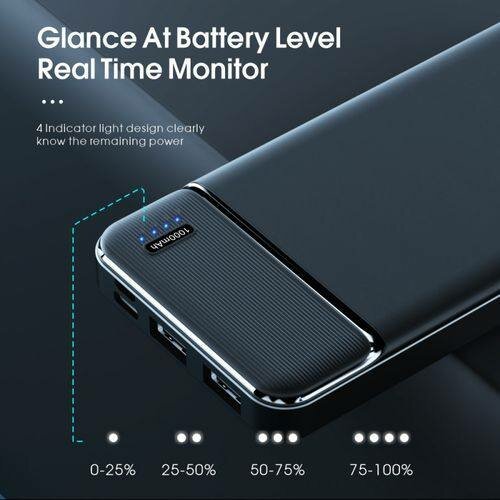 Batterie Externe 10000mAh Compacte