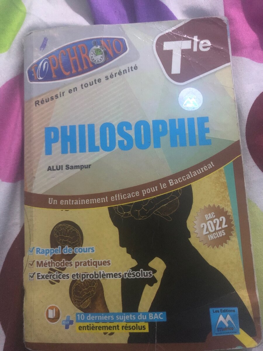 Livre de Philosophie BAC