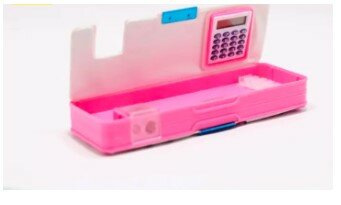 Calculator Geometry Box, Fancy Geometry box with calculator and magnetic buttons