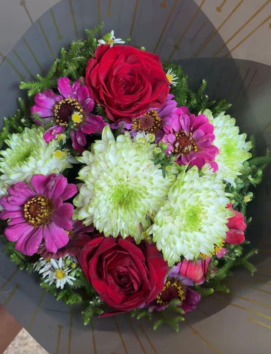 Bouquet romantique de fleurs