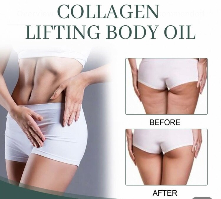 Collagen lifting body oil