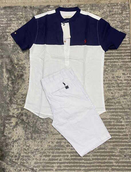 Ensemble chemise et short décontracté