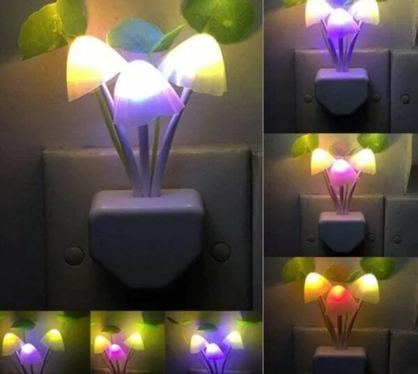 Automatic Sensor Light Night Color Changing Romantic Flower