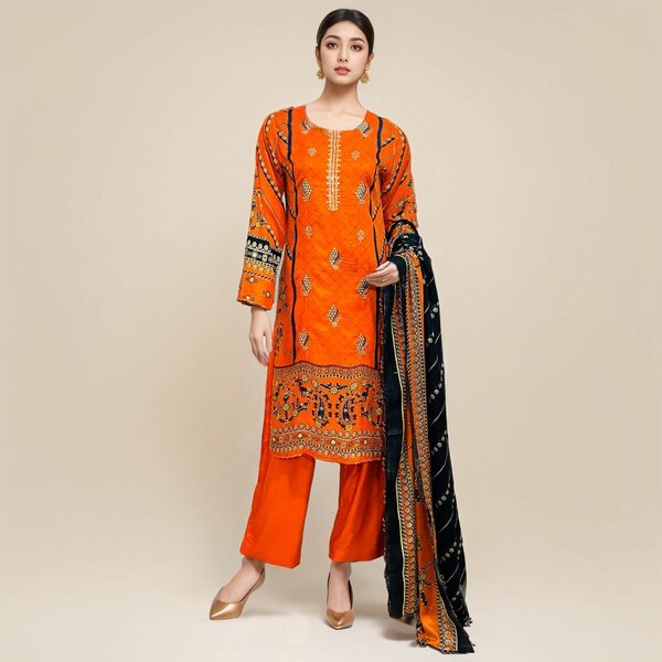 Orange suit