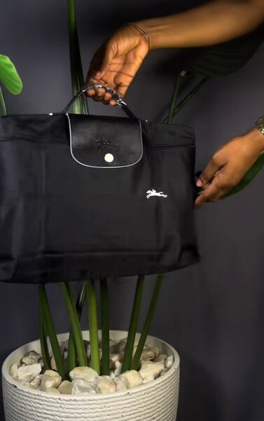 Sac Pliable Élégant en Nylon