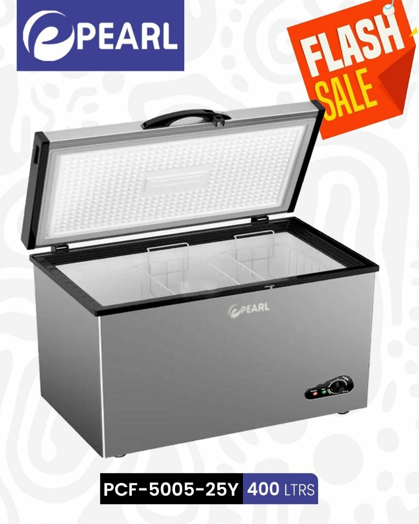 Pearl 400Ltrs chest freezer