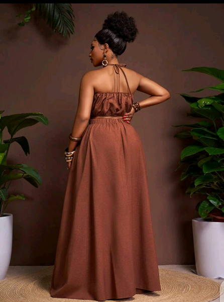 Robe Longue Élégante Femme