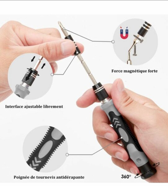 Kit de réparation professionnel 101 pièces