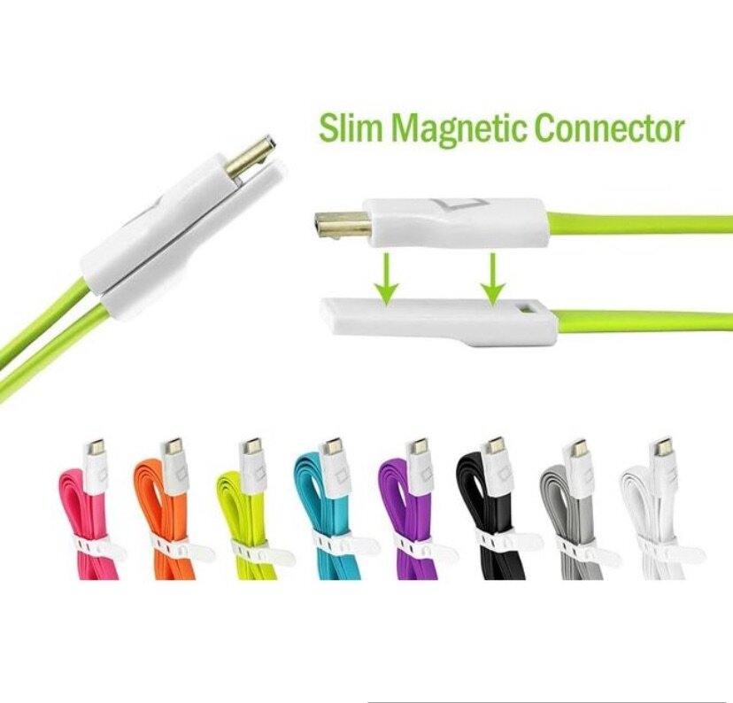 Pisen Micro Usb Noodle Data Cable - Green