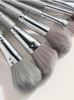MAANGE 9pcs makeup brush set with case professional Powder Blush Eyeshadow Concealer Eye Make Up Brush Cosmetics Beauty Tool