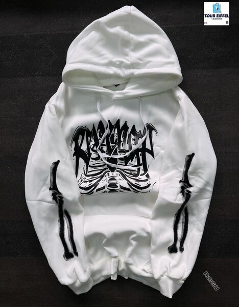 Pull-over imprimé squelette