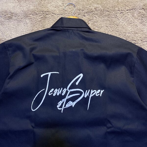 Chemise Noire JÉSUS SUPER STAR