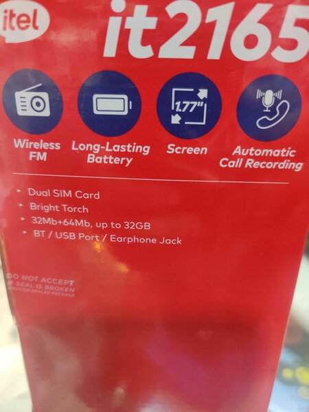 Itel 2165