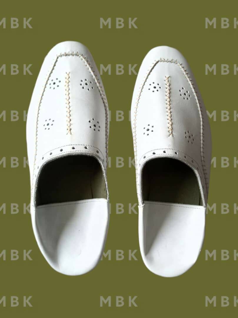 Babouche en cuir