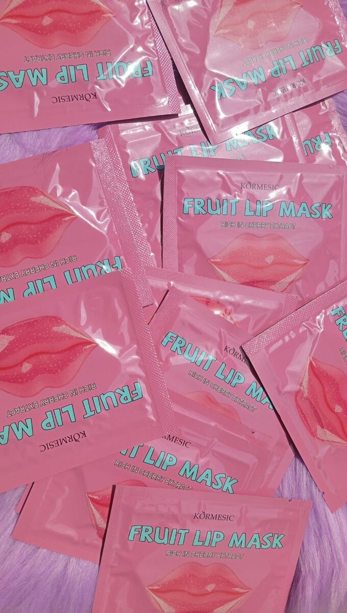 Masque pour lèvres fruité