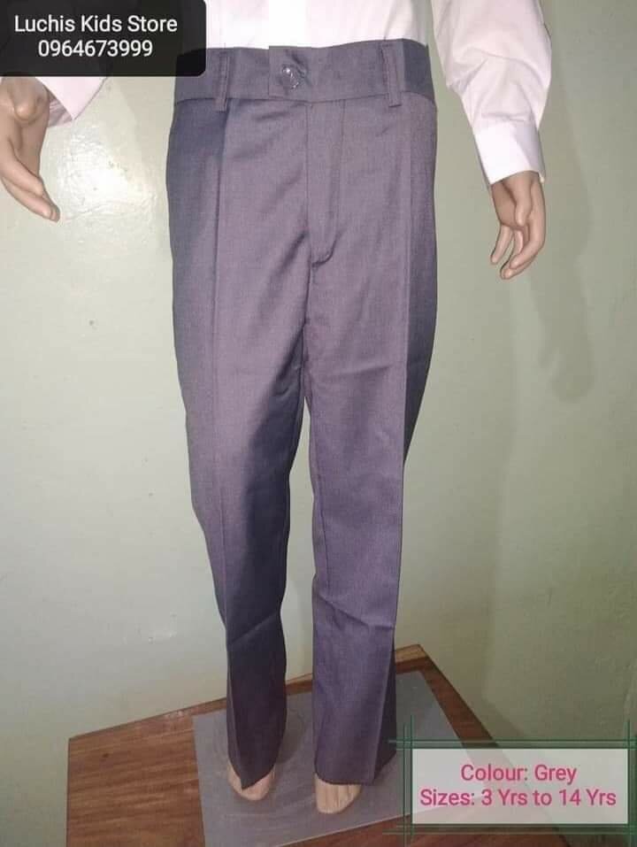 Grey smart trousers