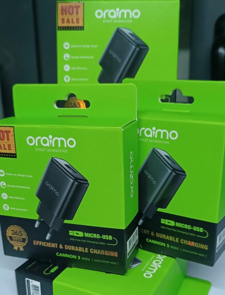 Chargeur Rapide 2A Oraimo