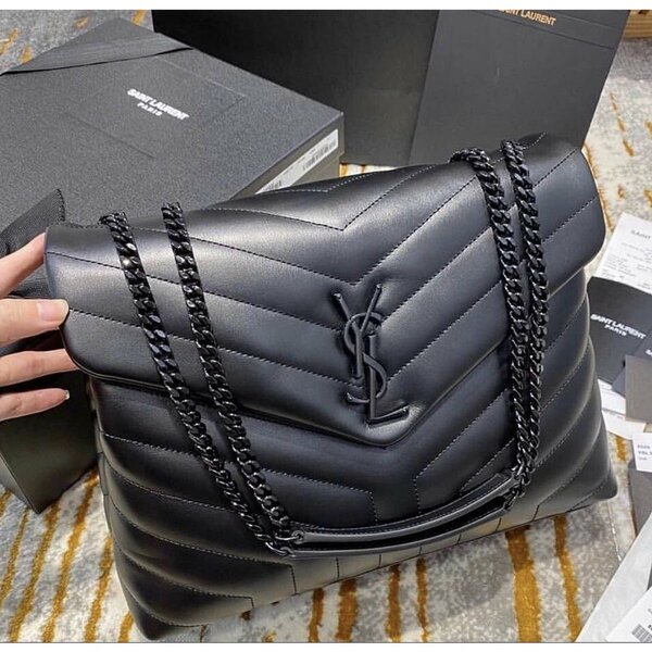 Sac en cuir de marque Ysl