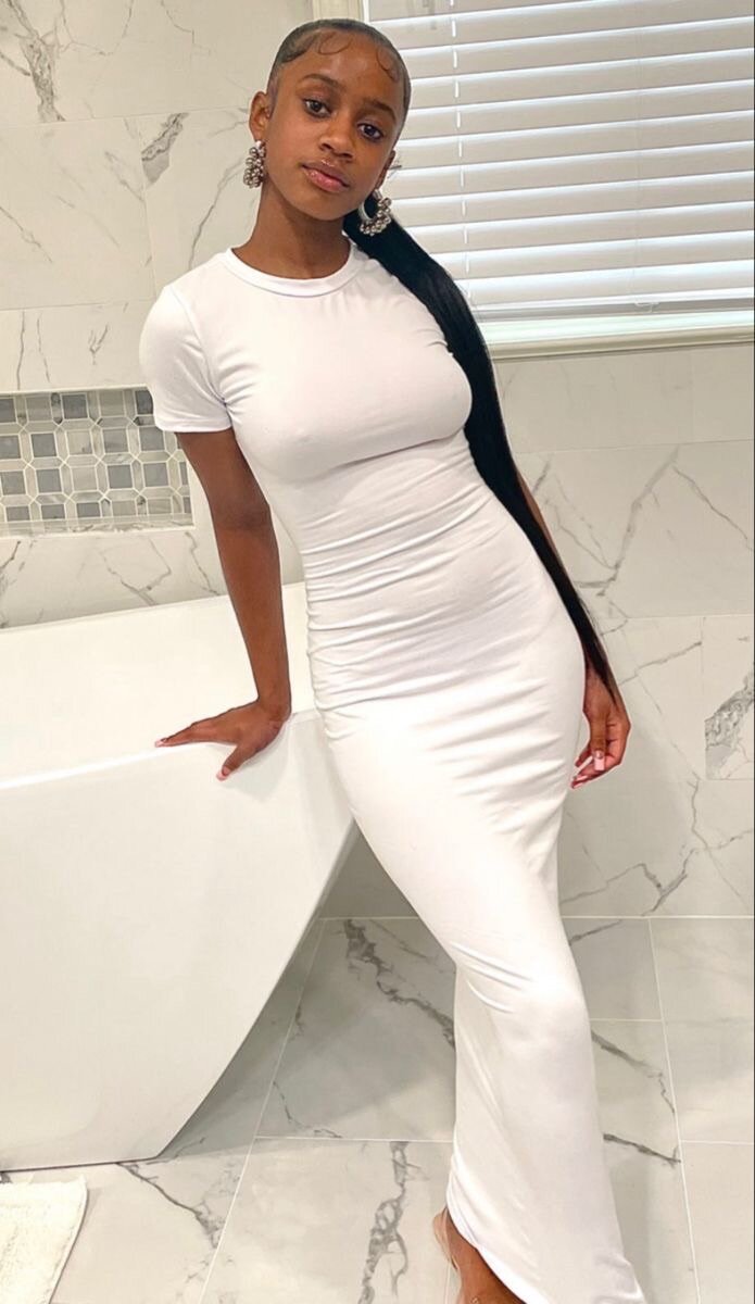 Robe tricotée élégante