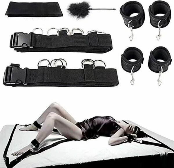 Set de fixation BDSM érotique