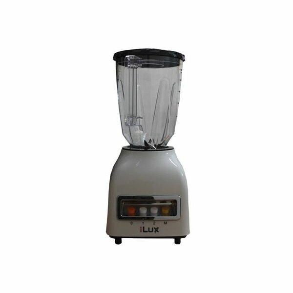 Ilux Blender LX-203 - 1 Bol - 300W - Blanc