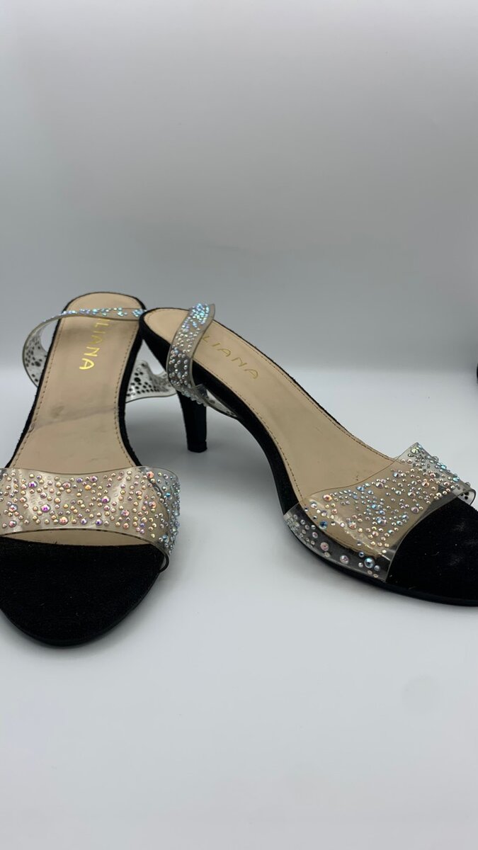 Slingback heels available as seen