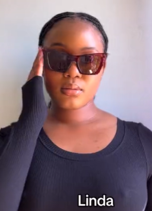 Sunglasses "Linda" (color - brown)