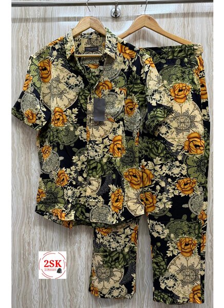 Pyjama d'été imprimé élégant