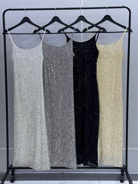 Платье на пайетке нарядное