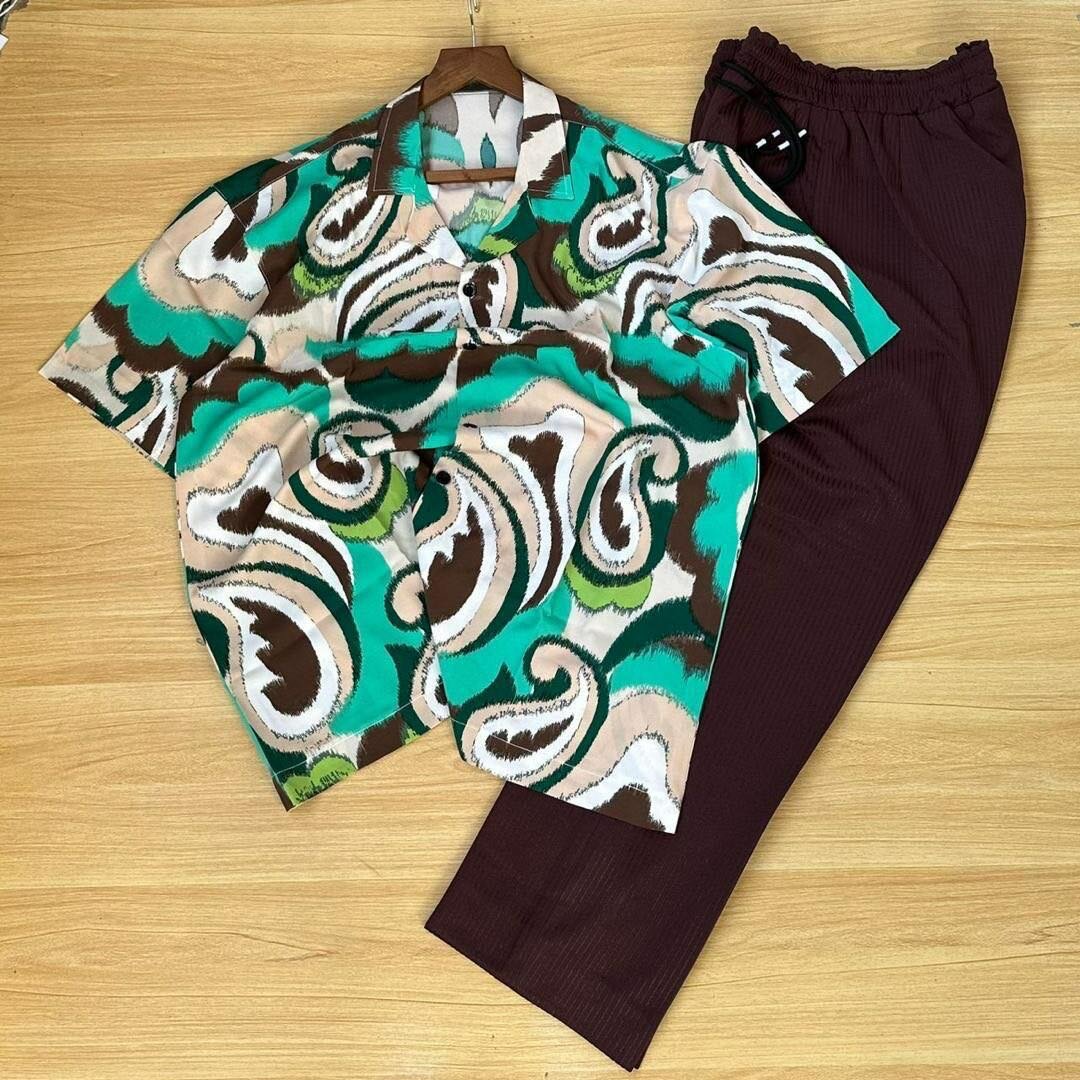 Shirts with trousers