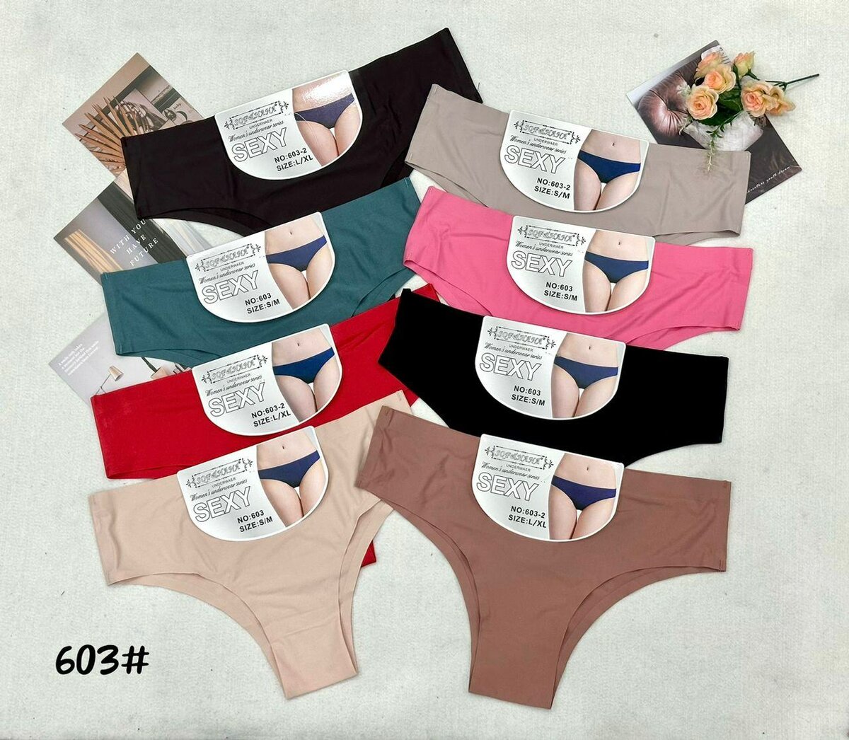 6 Lot de sous vêtements