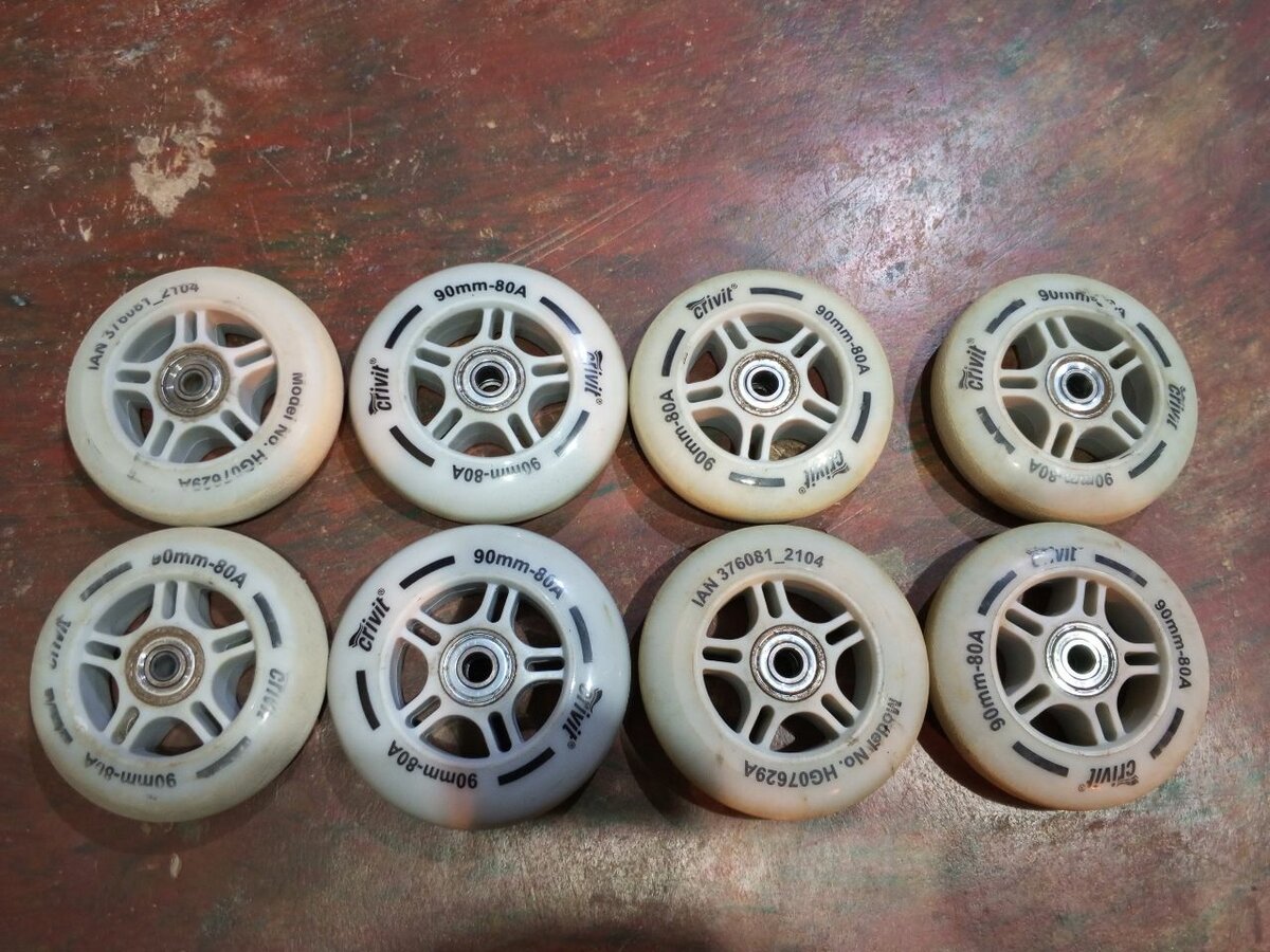 Roulettes de Patin 90mm 80A