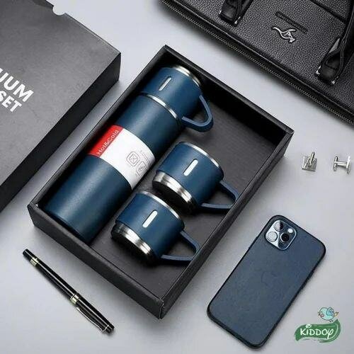 Thermos avec 3 tasses